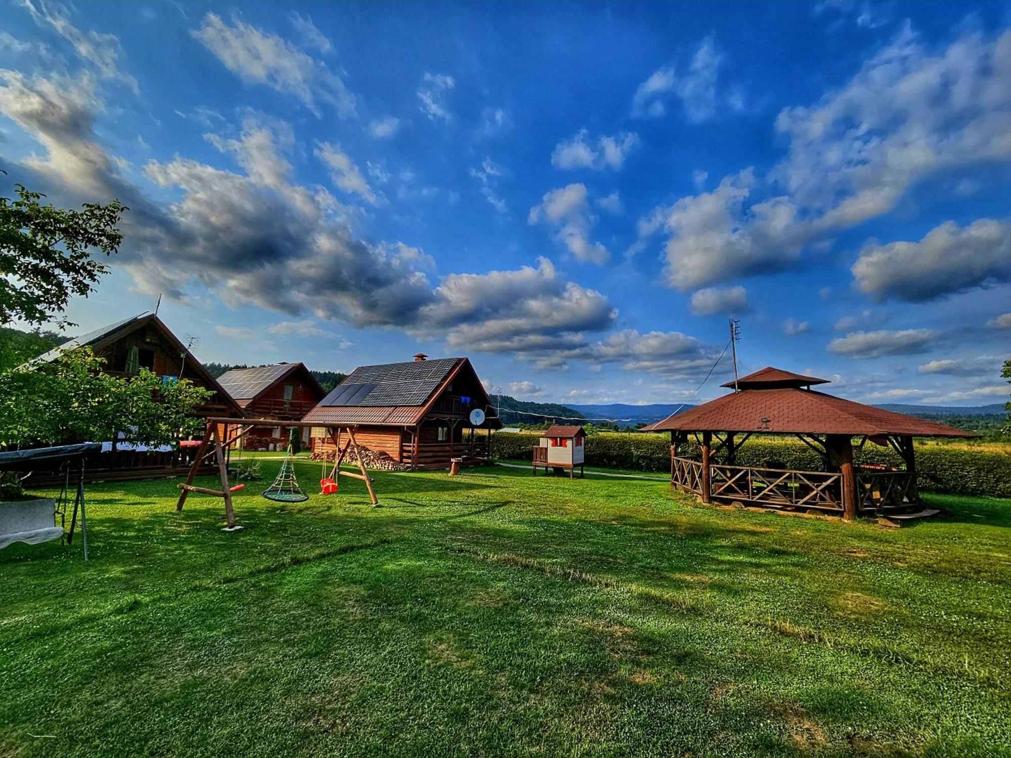 Domki Nad Sanem Lesko Exterior foto
