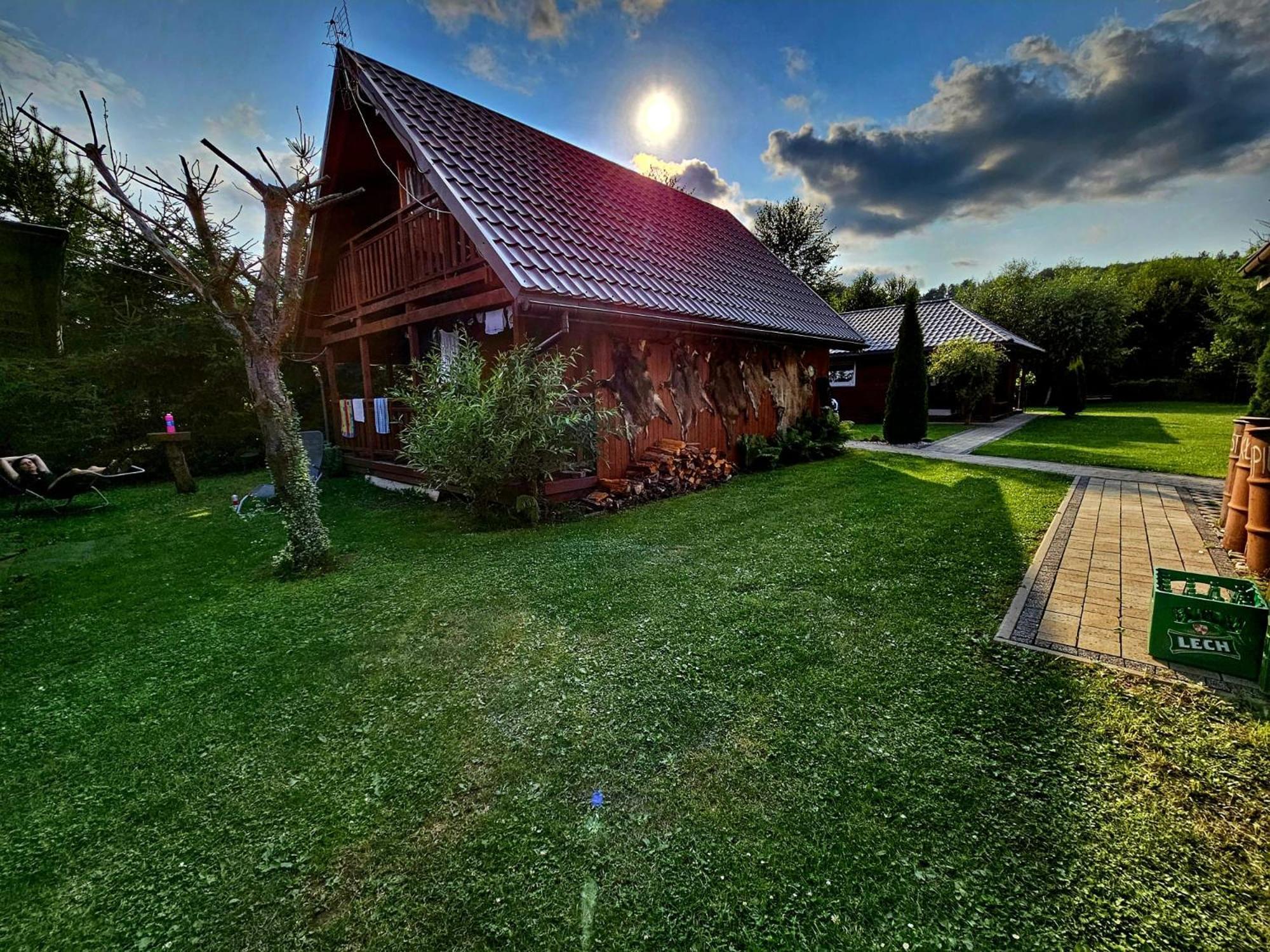 Domki Nad Sanem Lesko Exterior foto